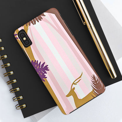 Abstract Forest Tough Phone Case | Aesthetic