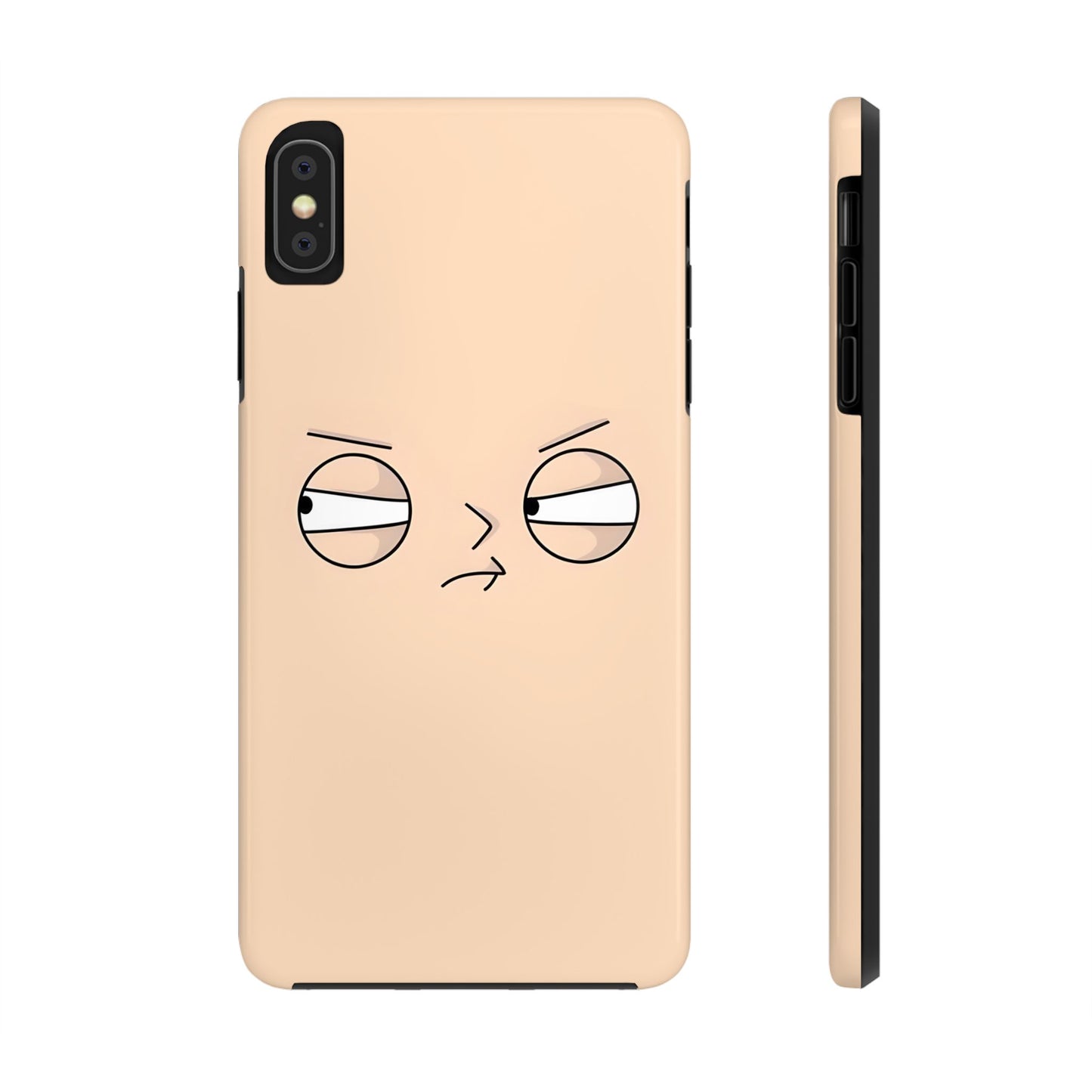 Family Guy Stewie Suspicious Eyes Look Tough Phone Case | Cartoons