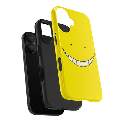 Assassination Classroom Koro-sensei Yellow Face Design Tough Phone Case | Anime