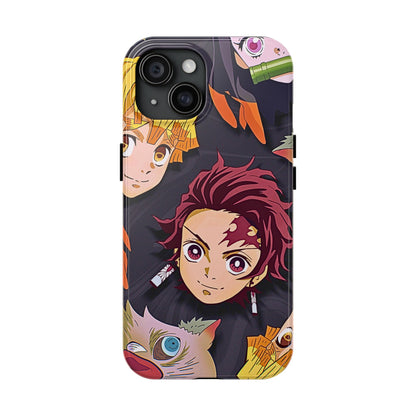 Demon Slayer Gang Tough Phone Case | Anime - Demon Slayer