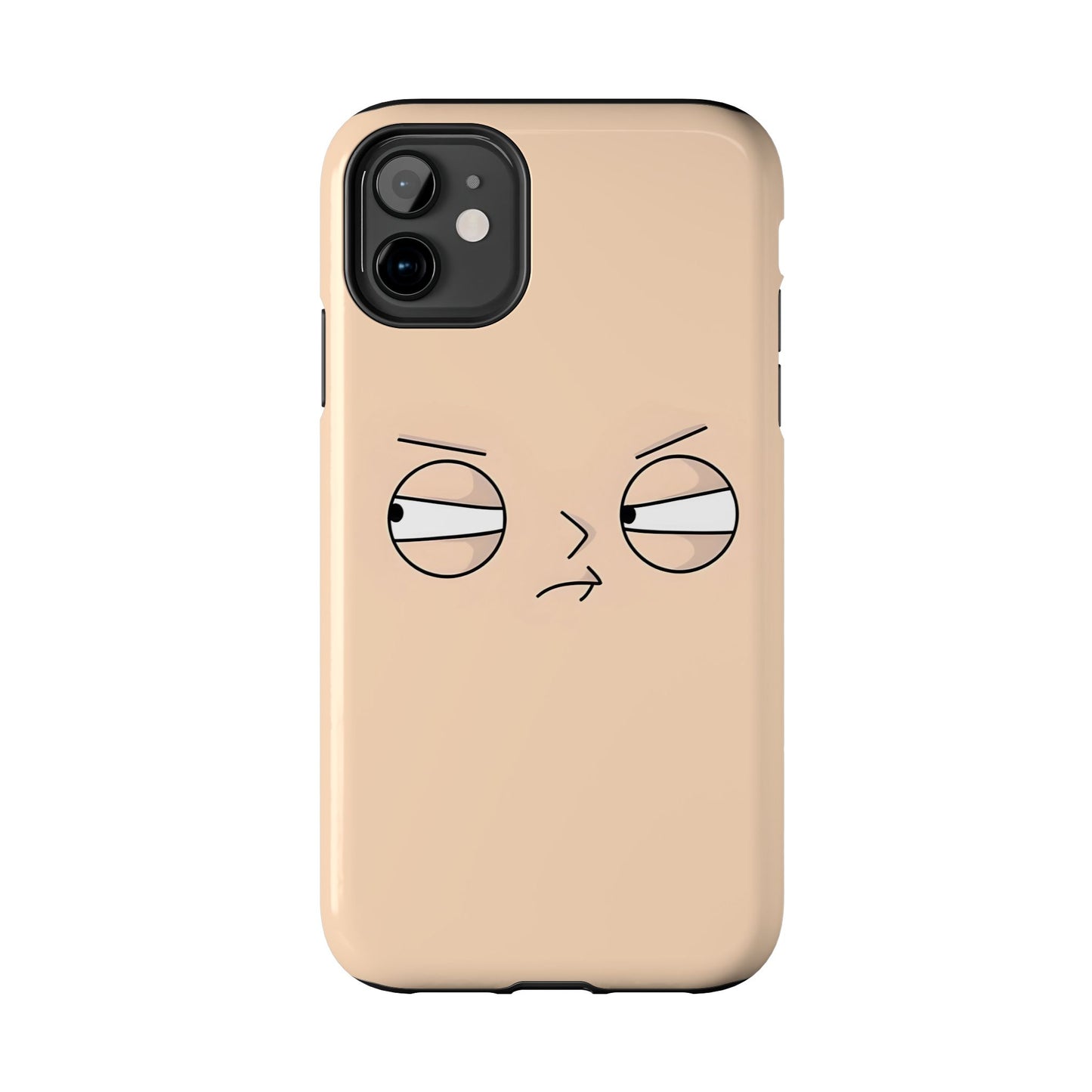 Family Guy Stewie Suspicious Eyes Look Tough Phone Case | Cartoons