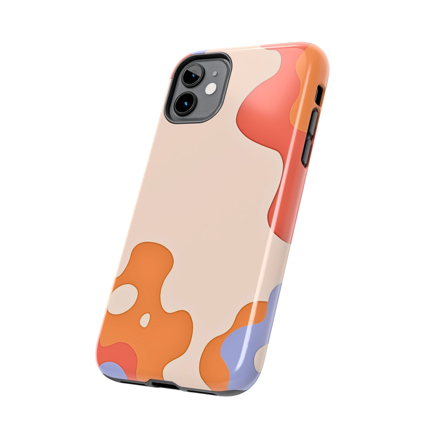 Funda resistente para teléfono con diseño de pastel líquido de verano | Estética
