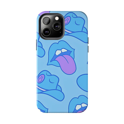 Funda resistente para teléfono con estampado de sombrero vaquero y labios sensuales (versión 2) | Estética