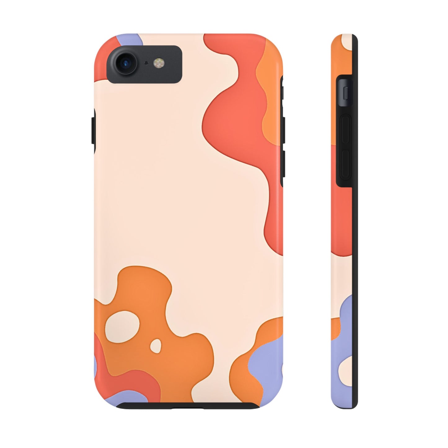 Funda resistente para teléfono con diseño de pastel líquido de verano | Estética
