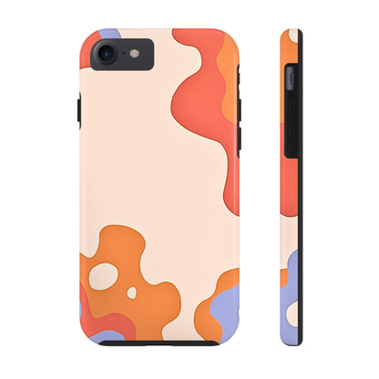 Funda resistente para teléfono con diseño de pastel líquido de verano | Estética