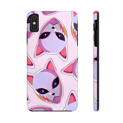 Sabito Fox Mask Pattern Tough Phone Case | Anime - Demon Slayer