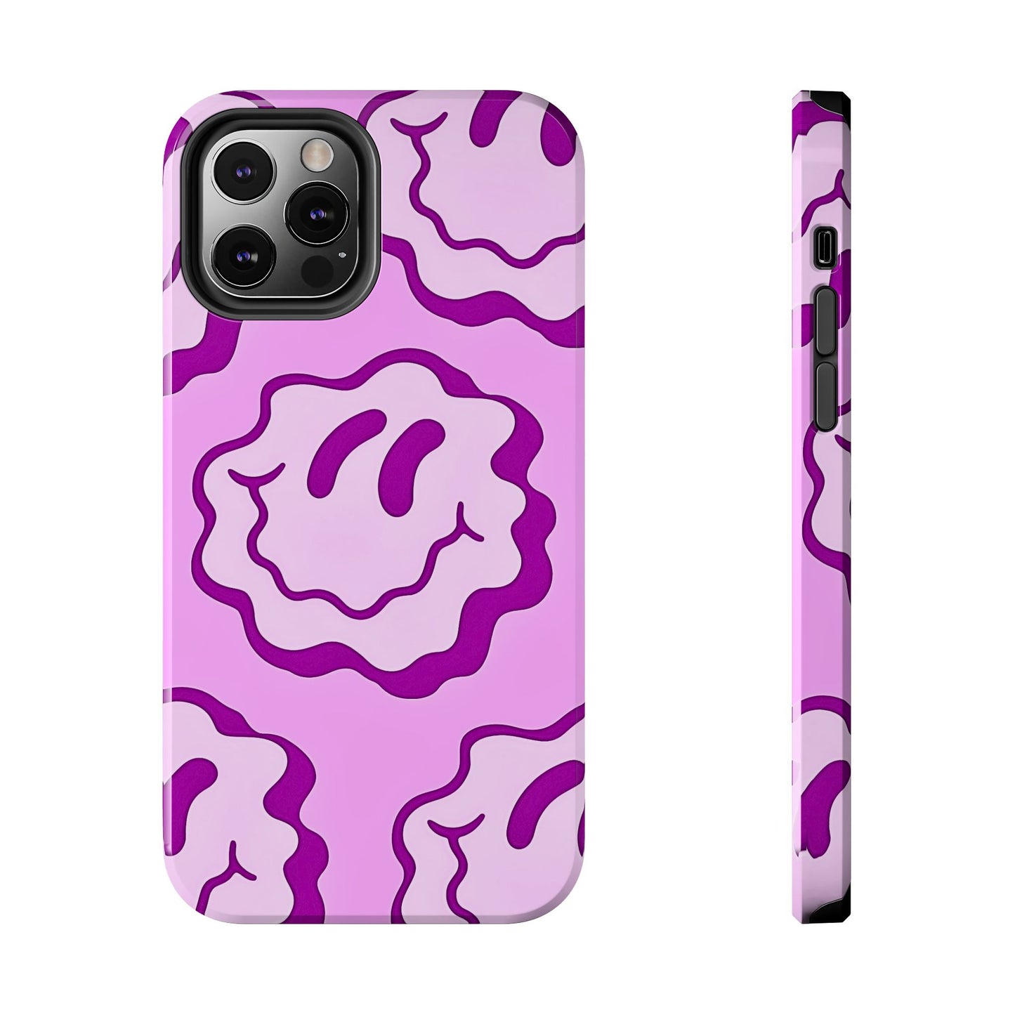 Waving Smile Preppy Pinky Tough Phone Case | Aesthetic