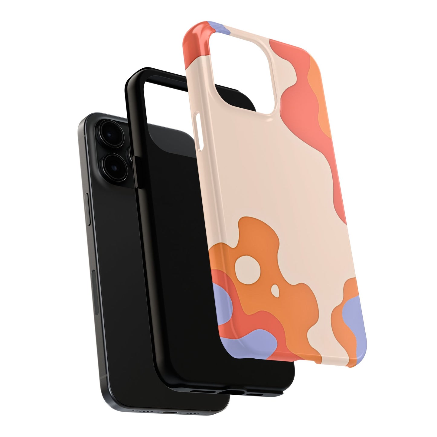 Funda resistente para teléfono con diseño de pastel líquido de verano | Estética