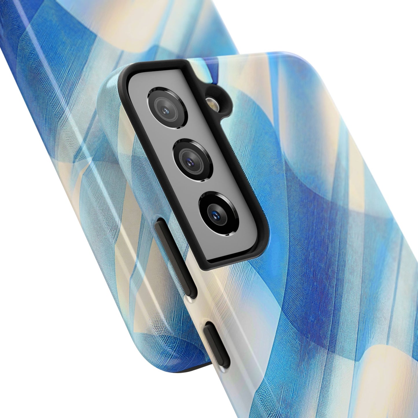 Pastel Plaid Pattern Clean Tough Phone Case | Aesthetic
