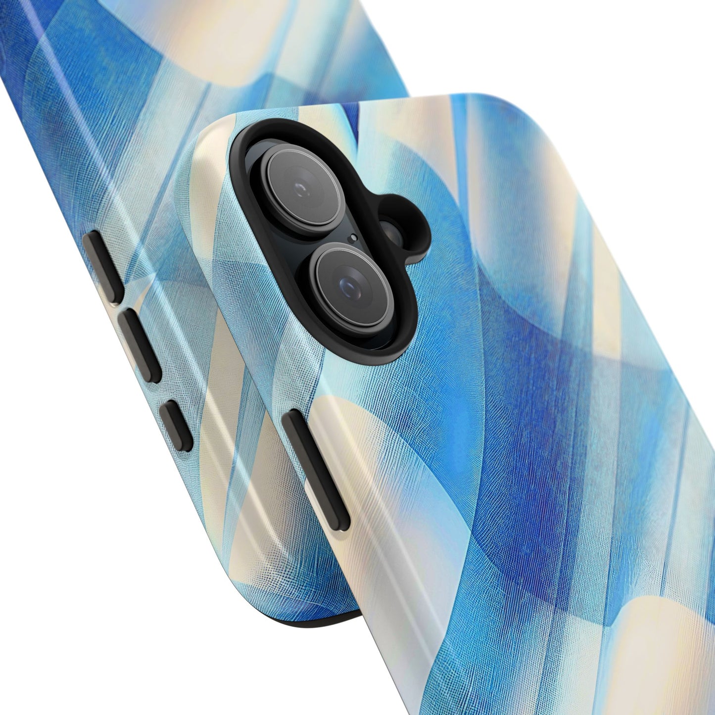 Pastel Plaid Pattern Clean Tough Phone Case | Aesthetic