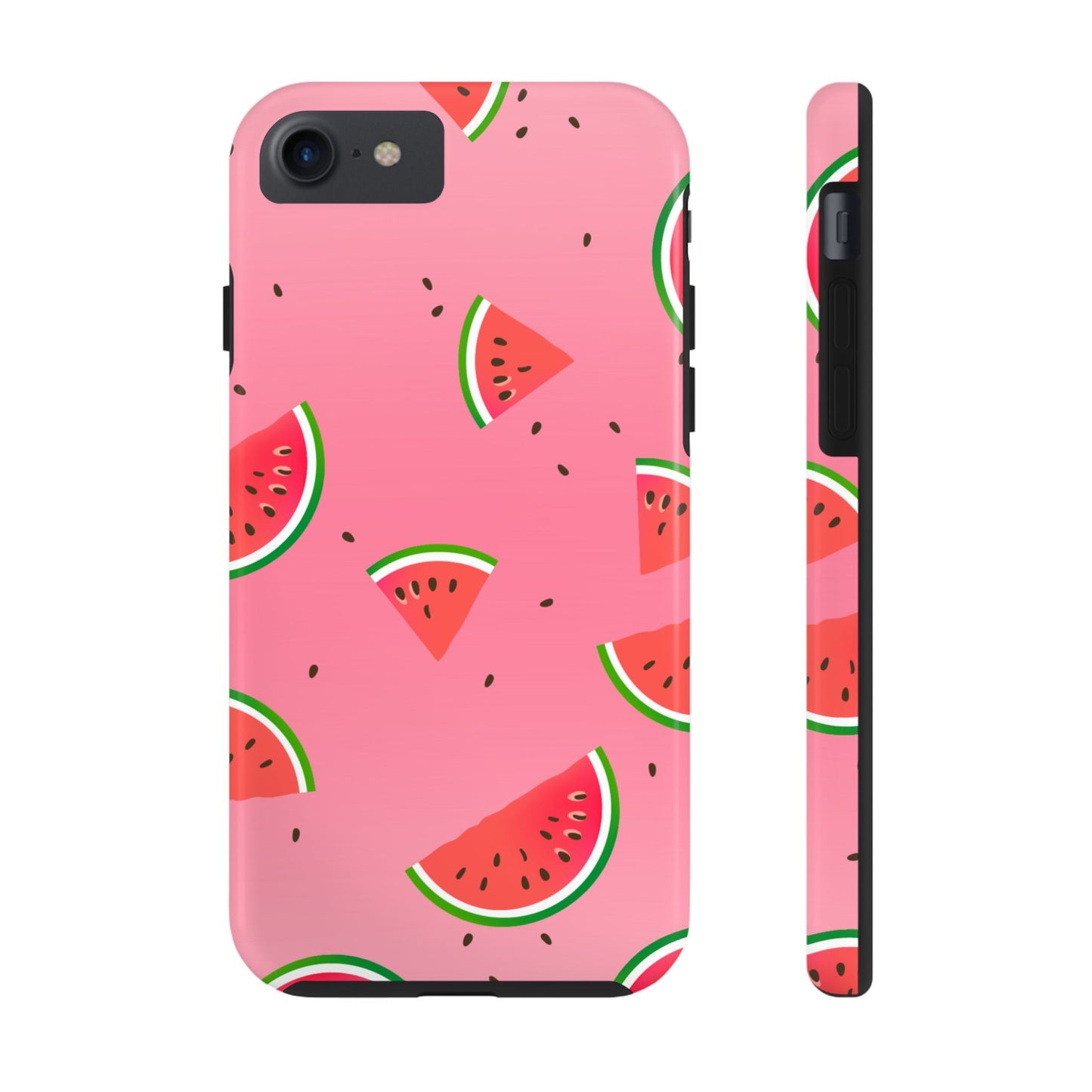 Pink and Red Gradient Watermelon Tough Phone Case | Food