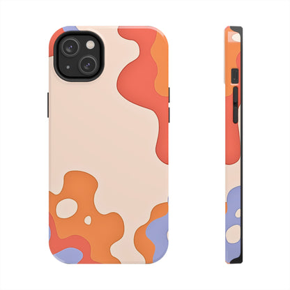 Funda resistente para teléfono con diseño de pastel líquido de verano | Estética