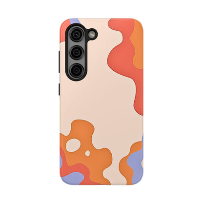 Funda resistente para teléfono con diseño de pastel líquido de verano | Estética