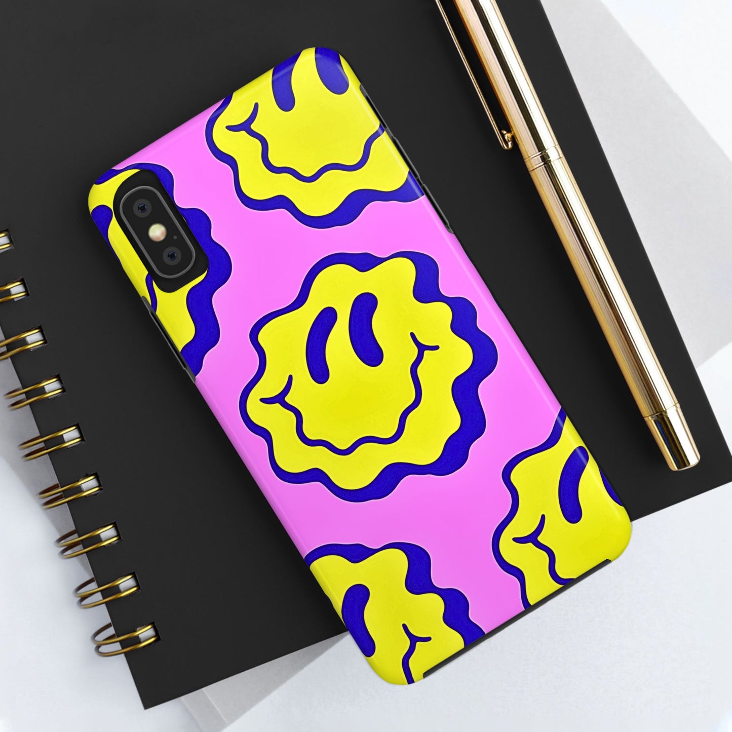 Waving Smile Preppy Tough Phone Case | Aesthetic