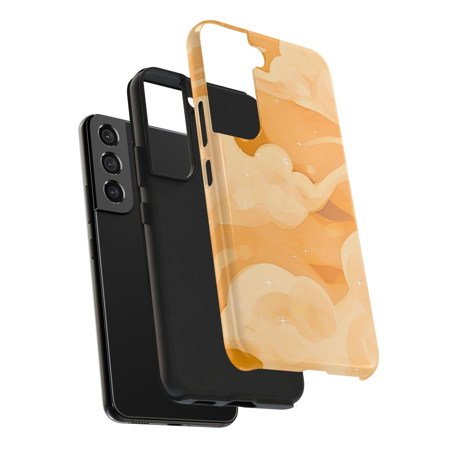 Colored Clouds Style Tough Phone Case | Aesthetic
