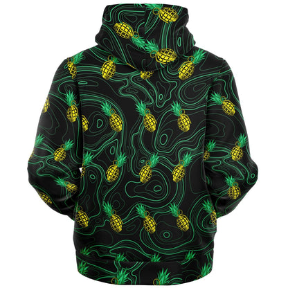 Rad Palm Pineapple Death Fleece Lined Hoodie