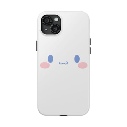 Sanrio Cinnamoroll Cute Face Pastel Kawaii Minimal Tough Phone Case | Cartoons