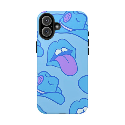 Funda resistente para teléfono con estampado de sombrero vaquero y labios sensuales (versión 2) | Estética