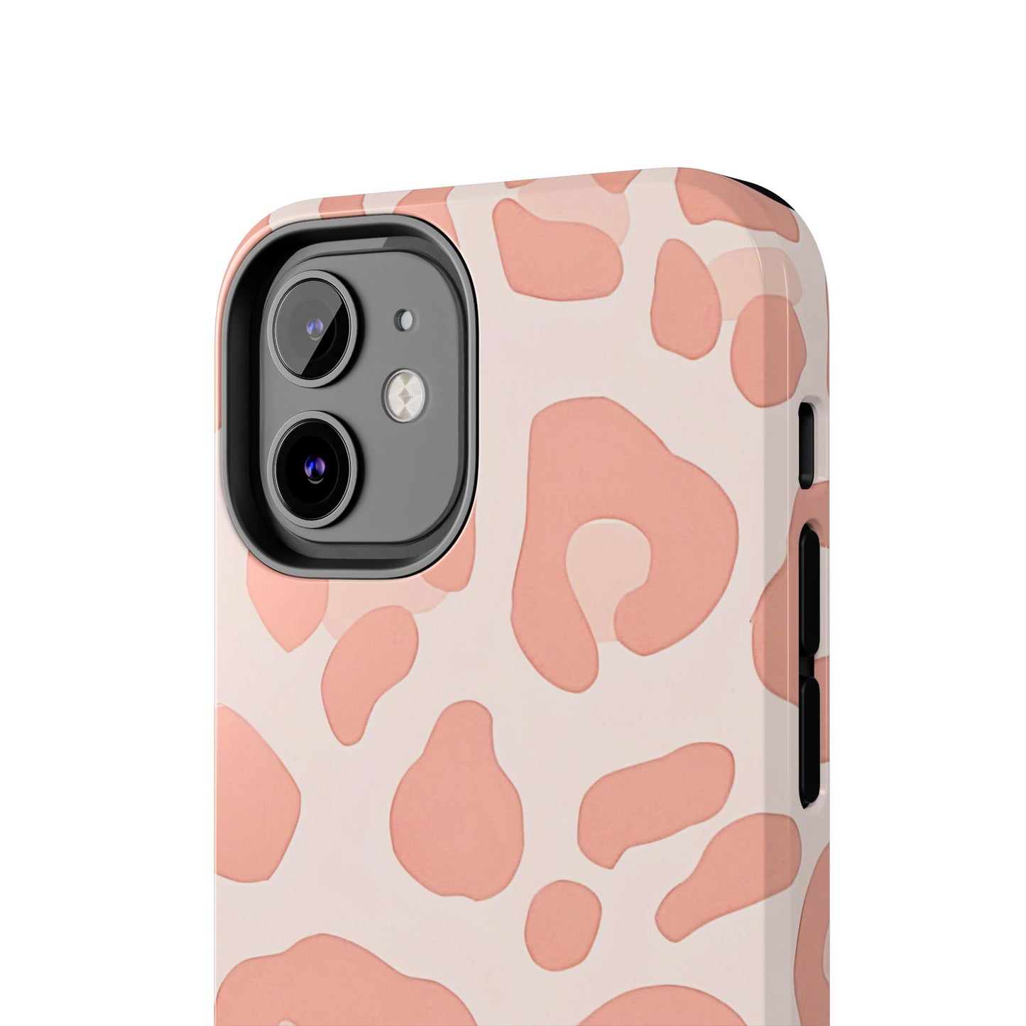 Funda resistente para teléfono con estampado de leopardo rosa preppy | Estética