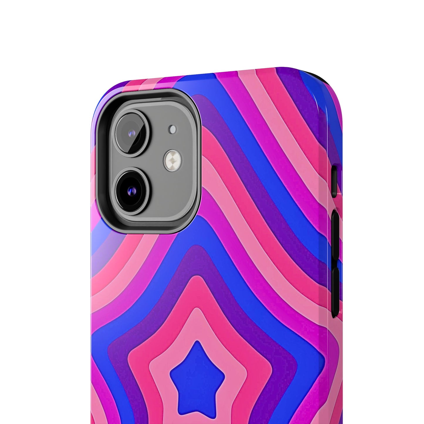Funda resistente para teléfono con diseño de estrella retro | Estética