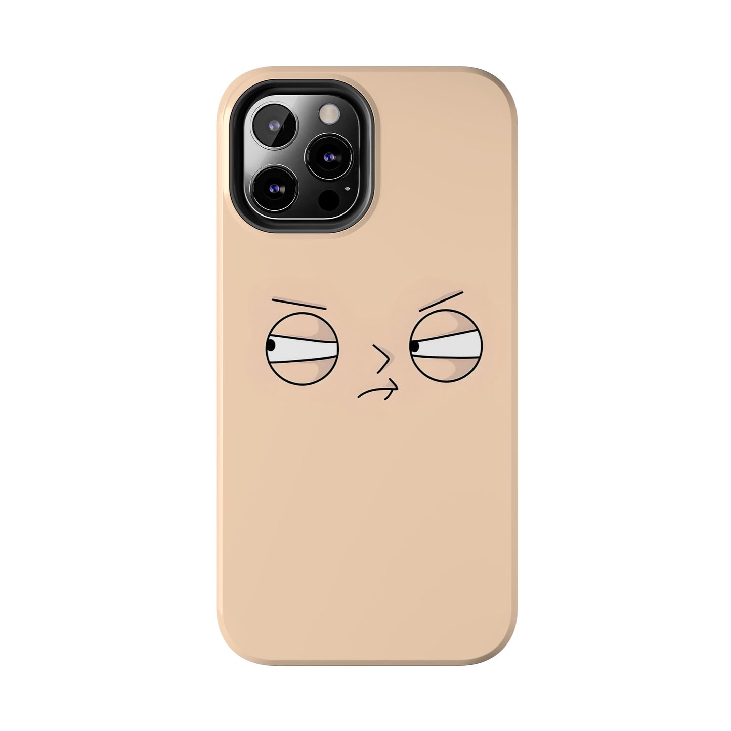 Family Guy Stewie Suspicious Eyes Look Tough Phone Case | Cartoons