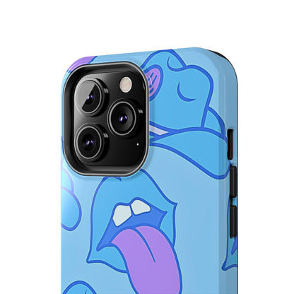 Funda resistente para teléfono con estampado de sombrero vaquero y labios sensuales (versión 2) | Estética