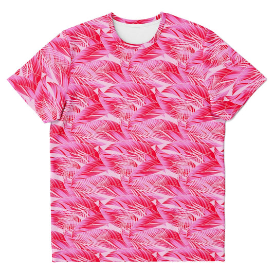 Rad Palm Tropical Pink Unisex T-Shirt