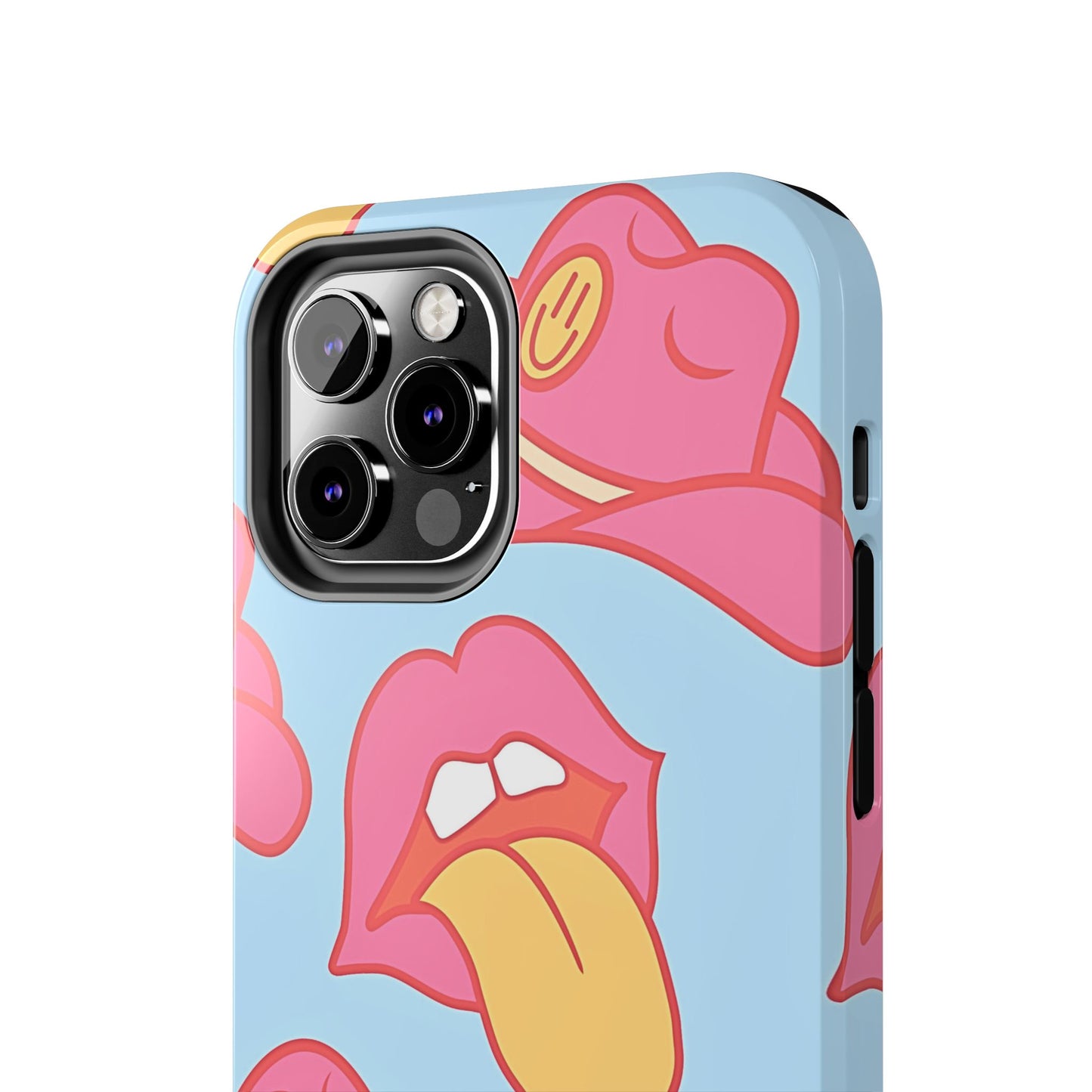 Funda resistente para teléfono con estampado de sombrero vaquero y labios sensuales (versión 1) | Estética
