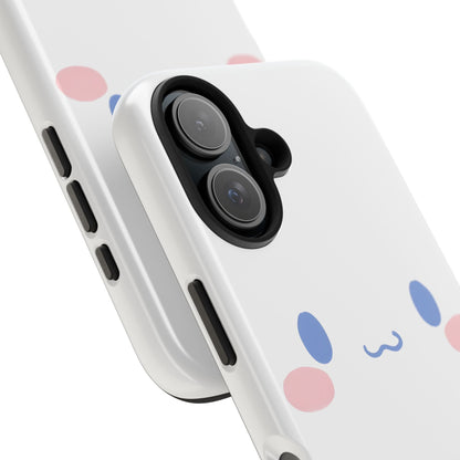 Sanrio Cinnamoroll Cute Face Pastel Kawaii Minimal Tough Phone Case | Cartoons