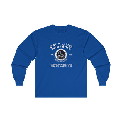 Skater University (Solid) Unisex Long Sleeve Tee