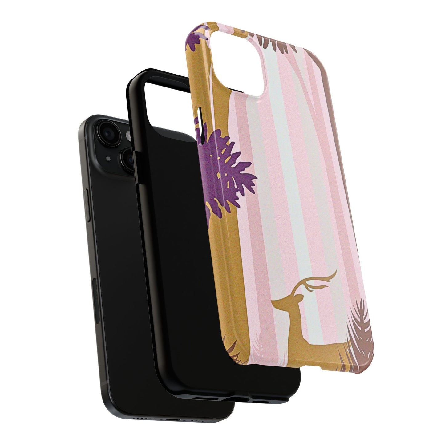 Abstract Forest Tough Phone Case | Aesthetic