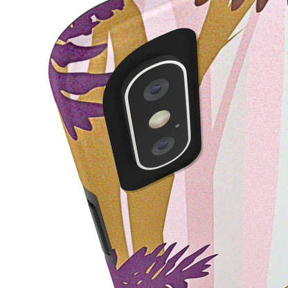 Abstract Forest Tough Phone Case | Aesthetic