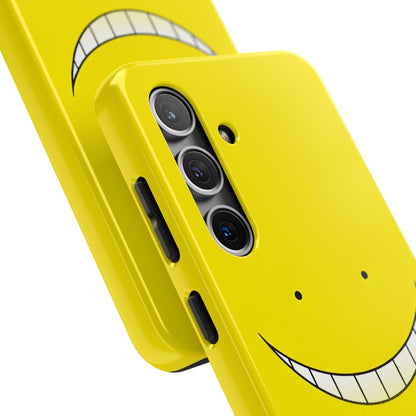 Assassination Classroom Koro-sensei Yellow Face Design Tough Phone Case | Anime