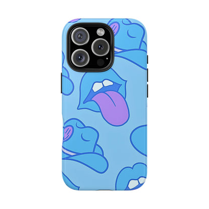 Funda resistente para teléfono con estampado de sombrero vaquero y labios sensuales (versión 2) | Estética