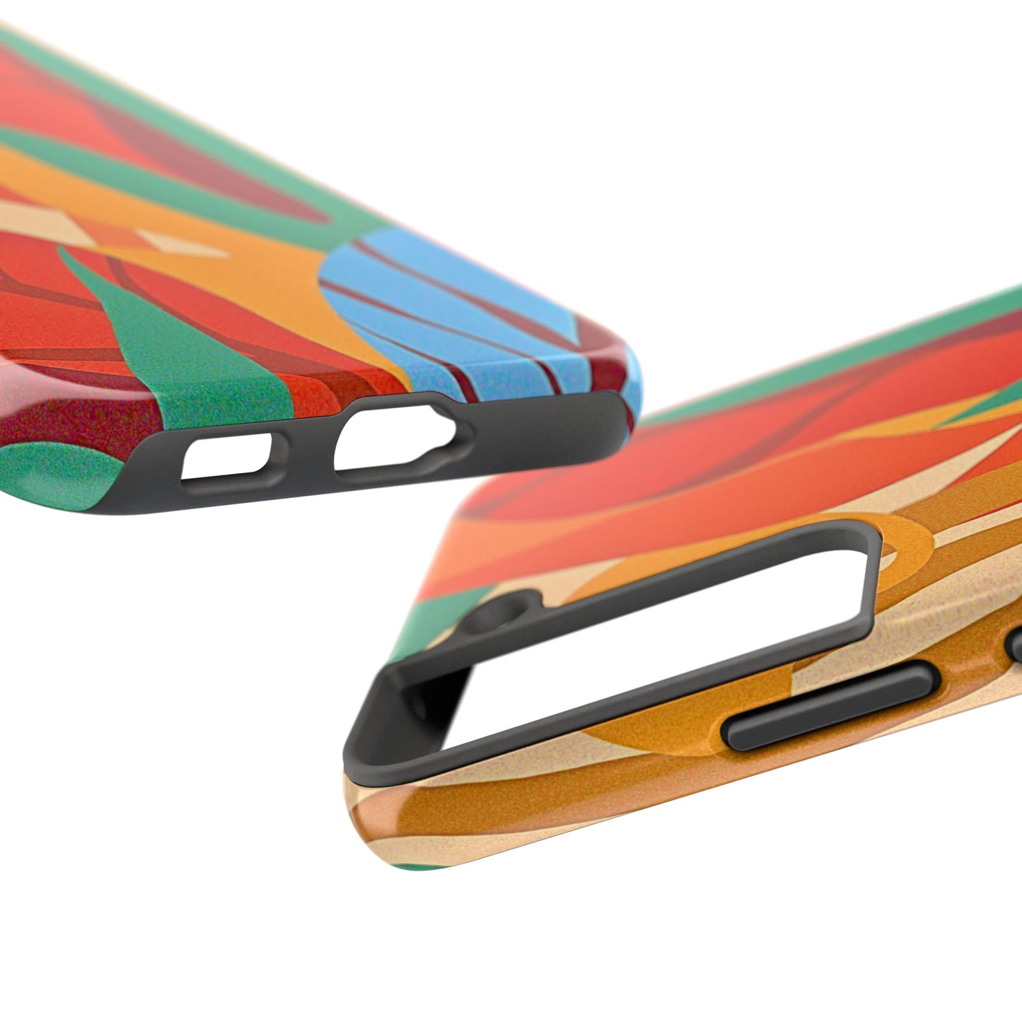 Abstract Autumn Leaves Tough Phone Case | Aesthetic