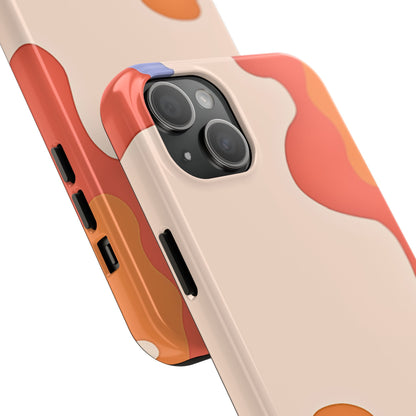 Funda resistente para teléfono con diseño de pastel líquido de verano | Estética