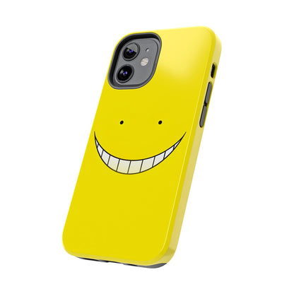 Assassination Classroom Koro-sensei Yellow Face Design Tough Phone Case | Anime