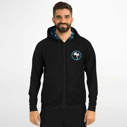 Rad Palm Icon Party Like A Flock Star Zip Up Hoodie