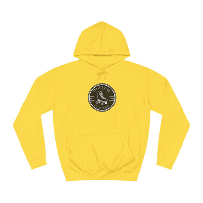Black Round Skaters Club Unisex Hoodie