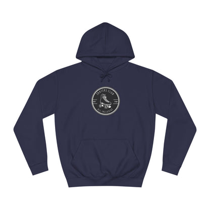 Black Round Skaters Club Unisex Hoodie
