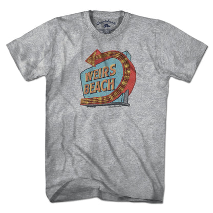 Weirs Beach Sign T-Shirt
