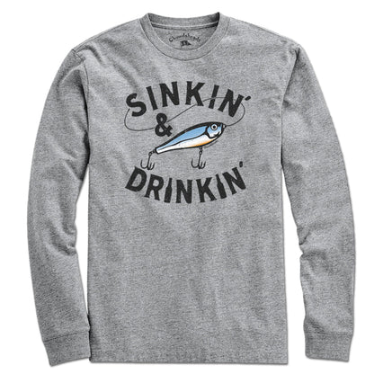 Sinkin' & Drinkin' Fishing T-Shirt
