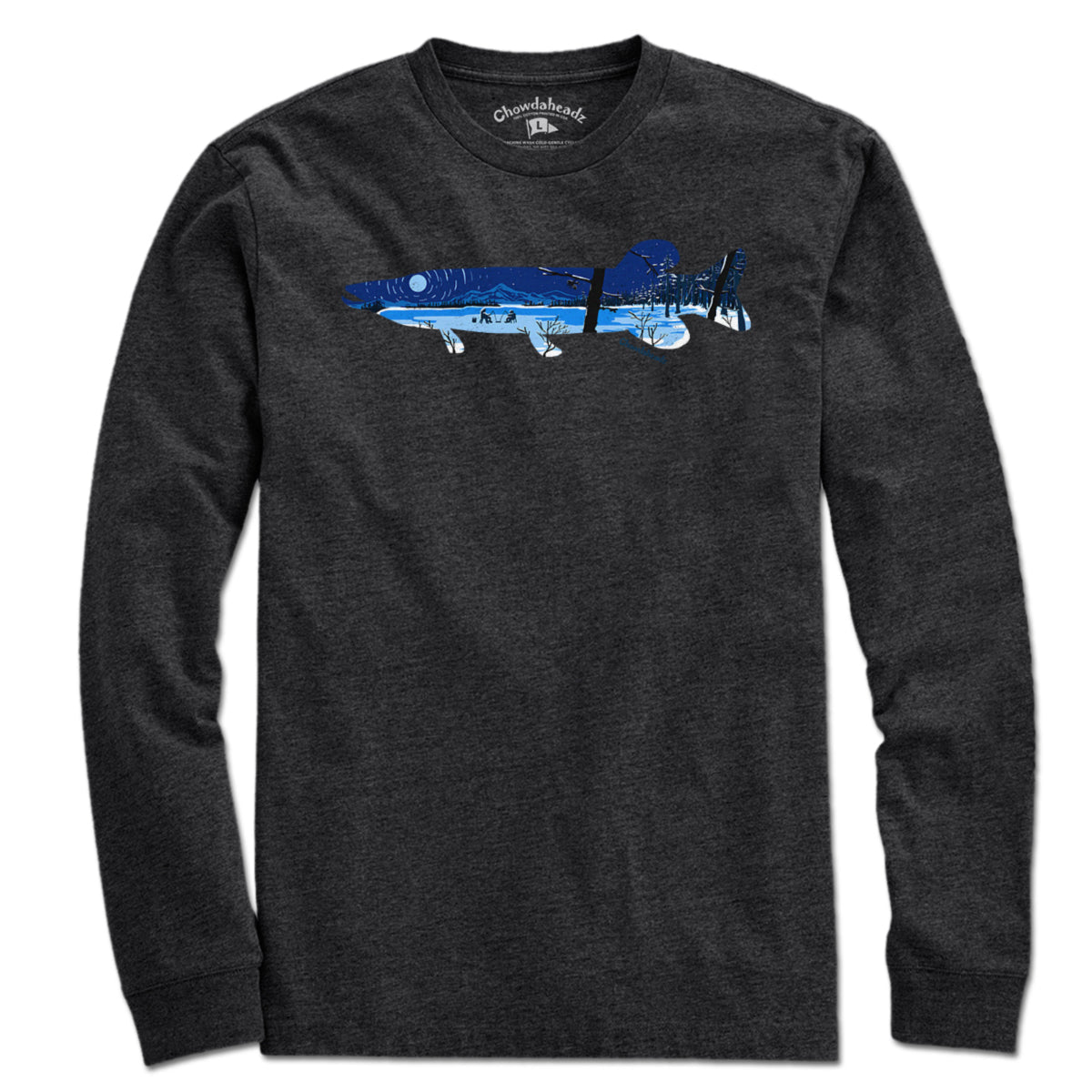 Pike Ice Fishing T-Shirt