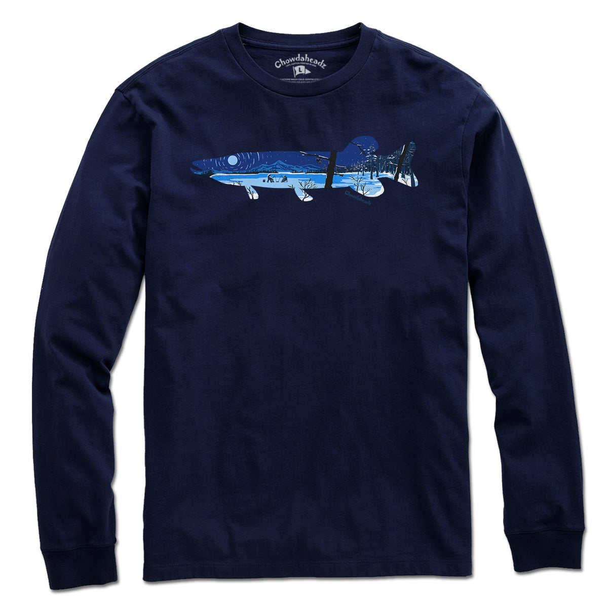 Pike Ice Fishing T-Shirt