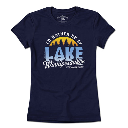 I'd Rather Be at Lake Winnipesaukee T-Shirt