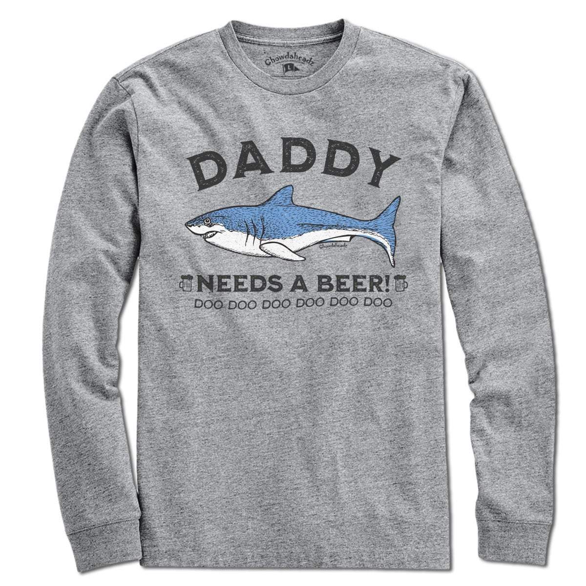Daddy Shark Needs a Beer T-Shirt