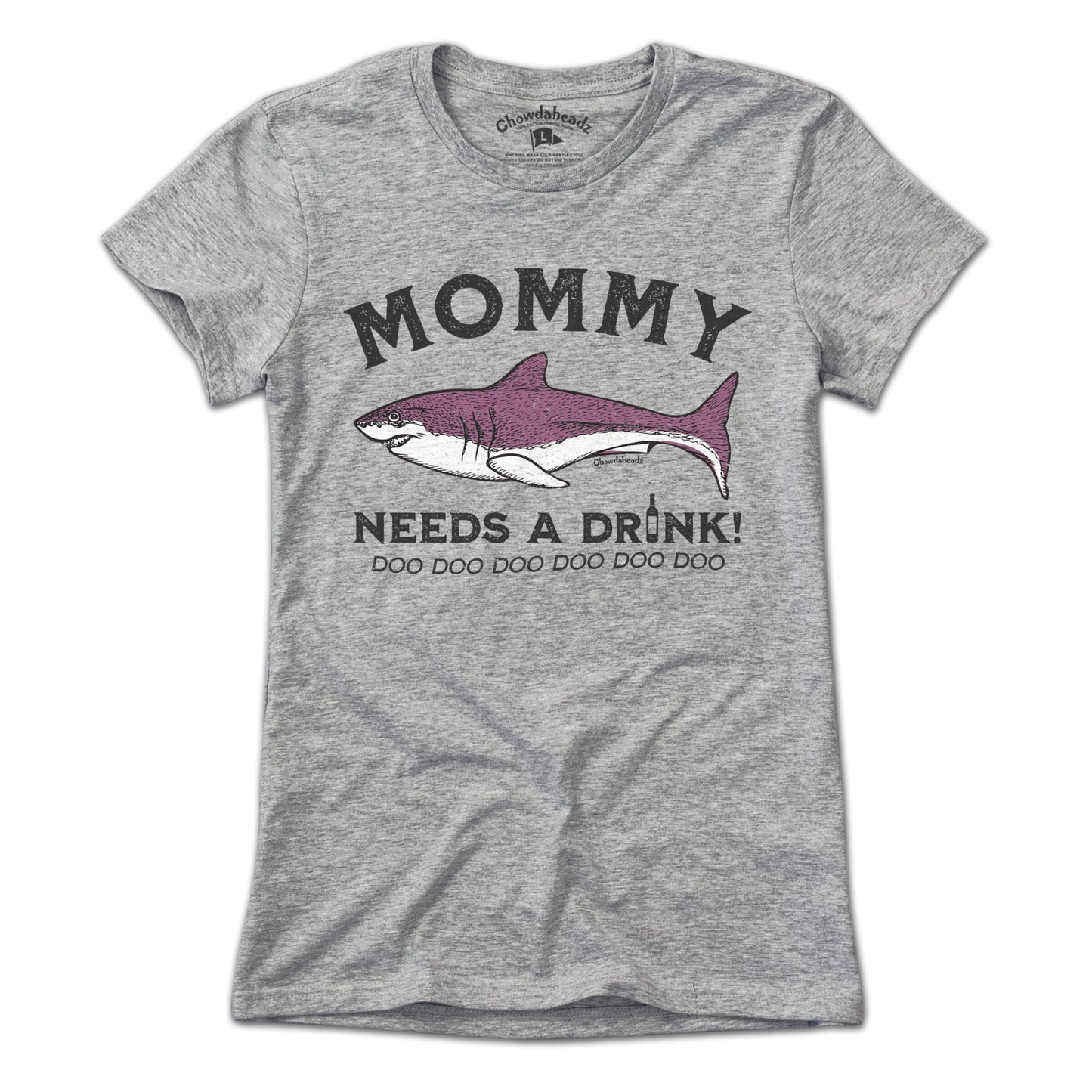 Mommy Shark Needs a Drink T-Shirt