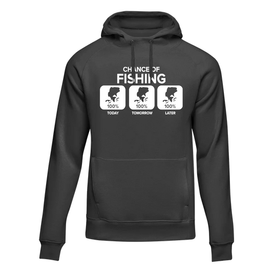 Chance of Fishing Unisex Hoodie
