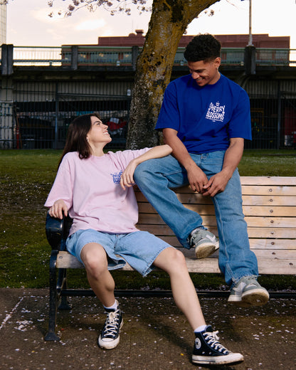 All-American Waterfront Blossom Tee - Blue