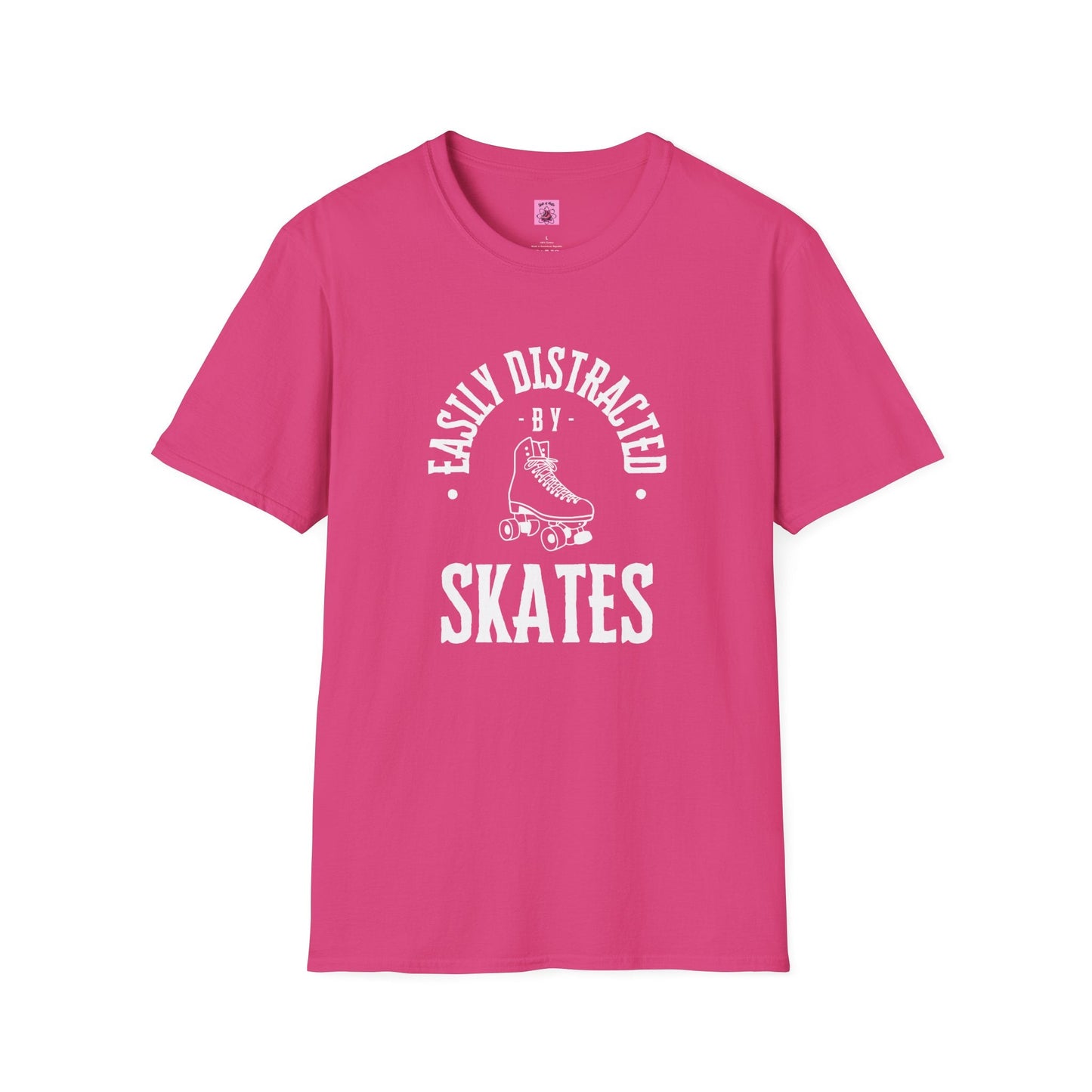 Easily Distracted by Skates Unisex T-Shirt